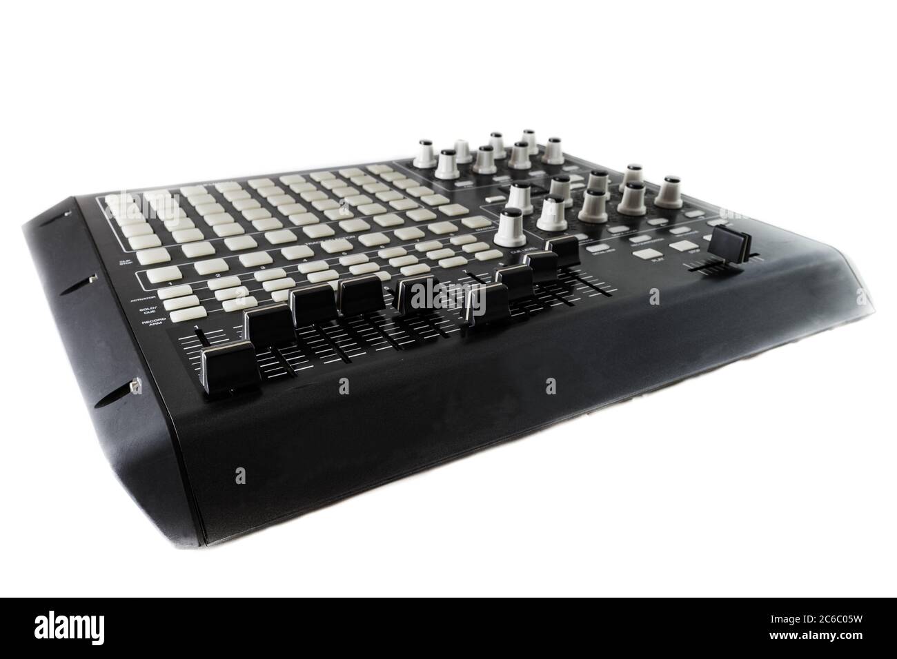 Studio Controller Desk for Electronic Music Production and Music Track ...