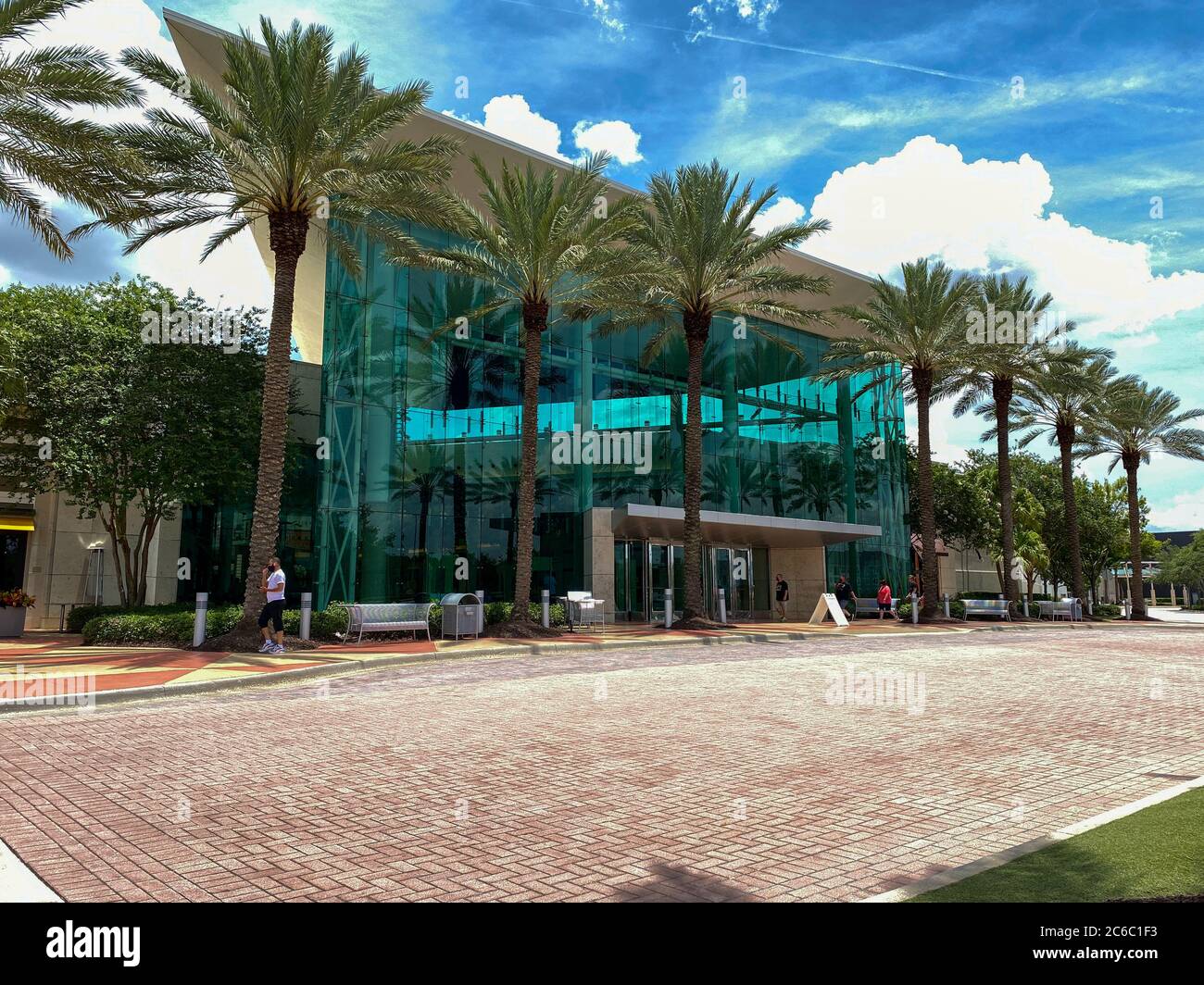 Orlando Florida,The Mall at Millenia,shopping shopper shoppers shop shops  market markets marketplace buying selling,retail store stores business  busin Stock Photo - Alamy