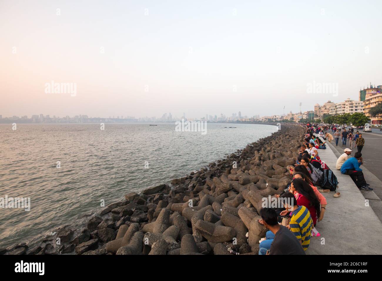 Marine Drive Mumbai Night High Resolution Stock Photography And Images Alamy