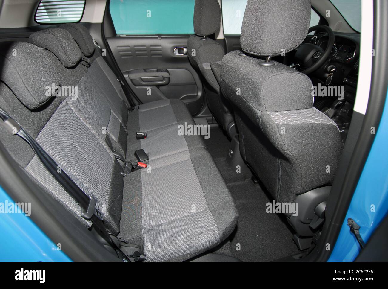 Rear car seat Stock Photo - Alamy