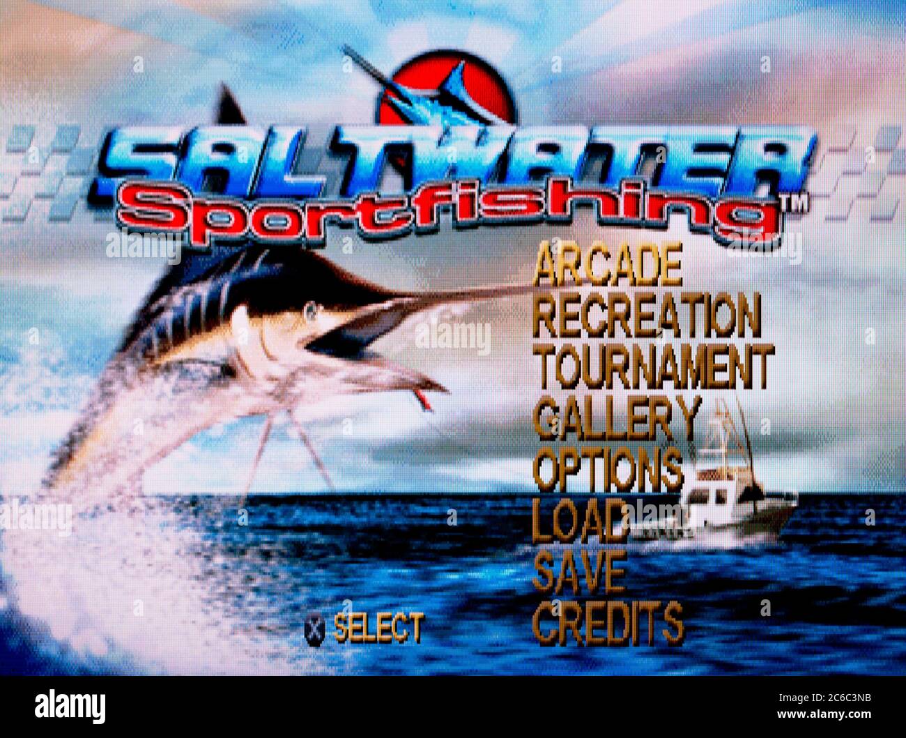 Saltwater Sport Fishing - Sony Playstation 1 PS1 PSX - Editorial