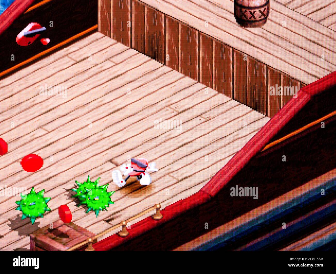 Jeu PS1 - Sony PlayStation 1 PAL - Spot Goes To Hollywood - Bon état