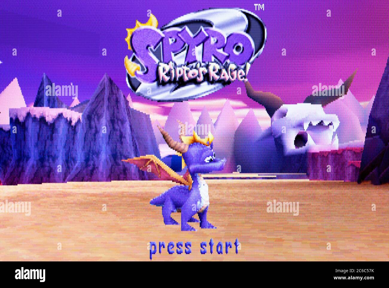 Spyro Ripto's Revenge - Sony Playstation 1 PS1 PSX - Editorial use only ...
