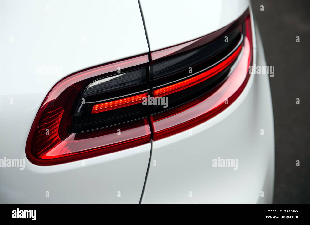 Rear car light Stock Photo Alamy