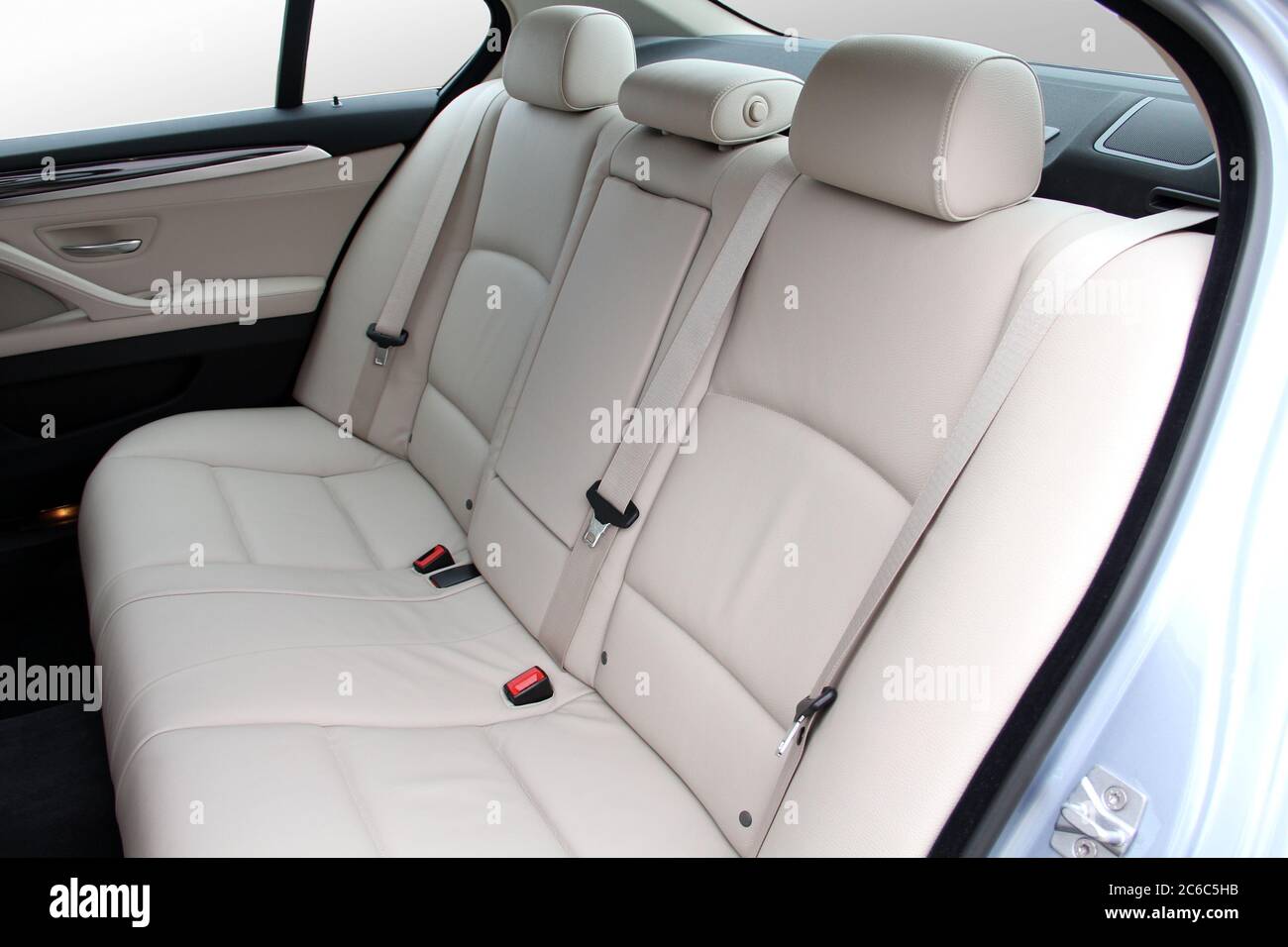 Rear car seat Stock Photo - Alamy