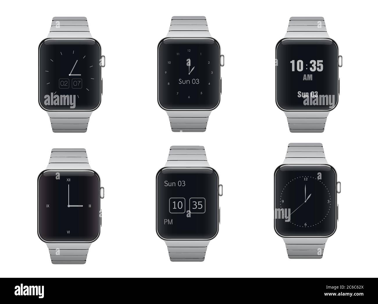 Smart watches Cut Out Stock Images Pictures Alamy