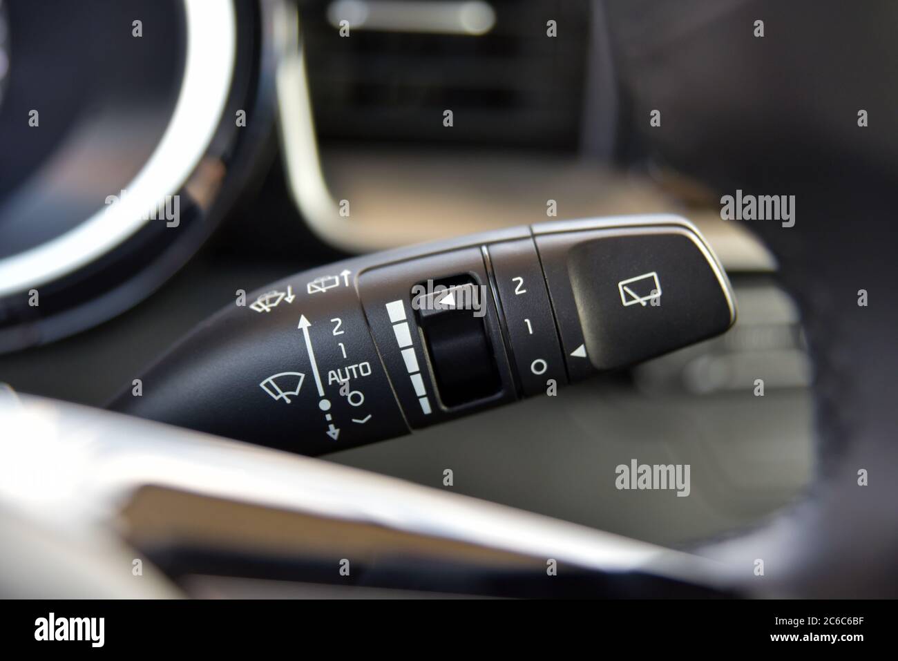 Windshield wiper switch Stock Photo Alamy