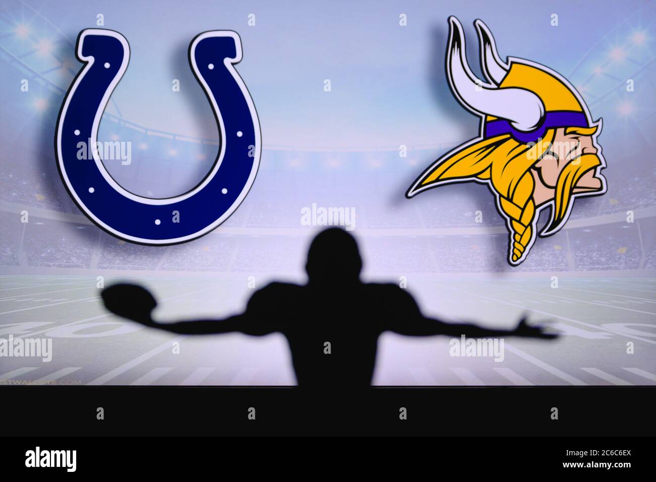 vikings against the colts