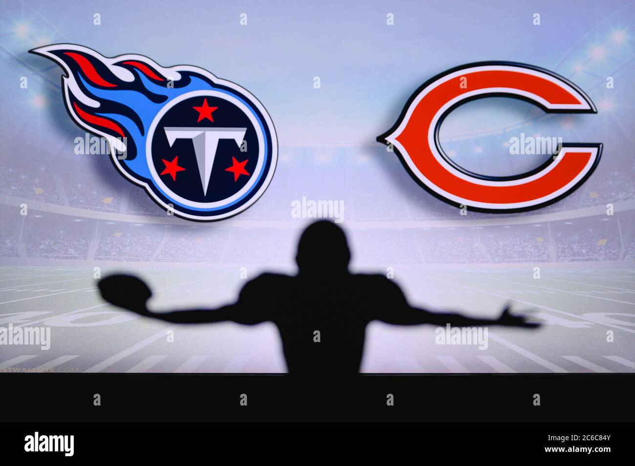 Tennessee Titans vs. Chicago Bears Stock Photo Alamy