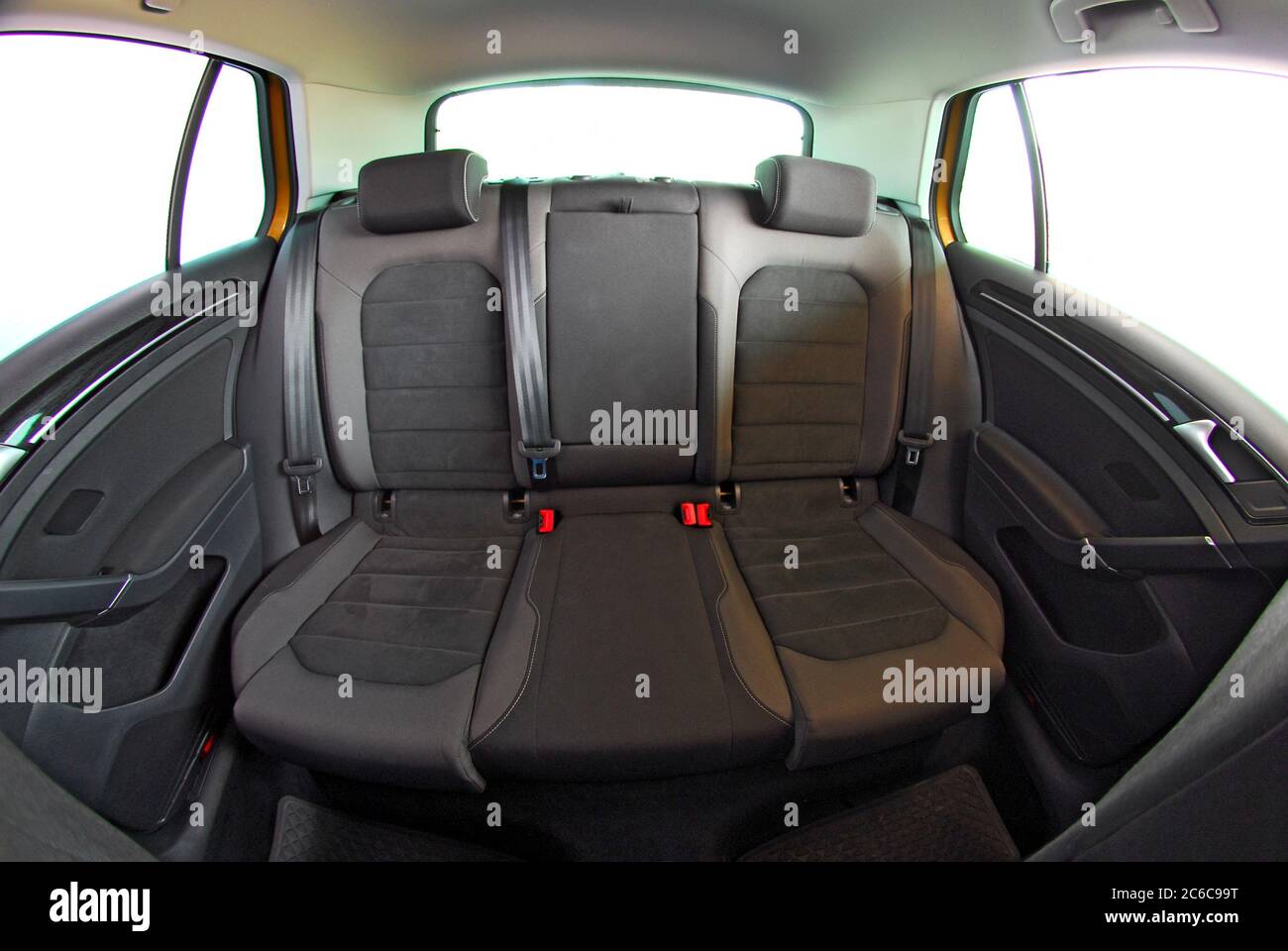 Rear car seat Stock Photo - Alamy