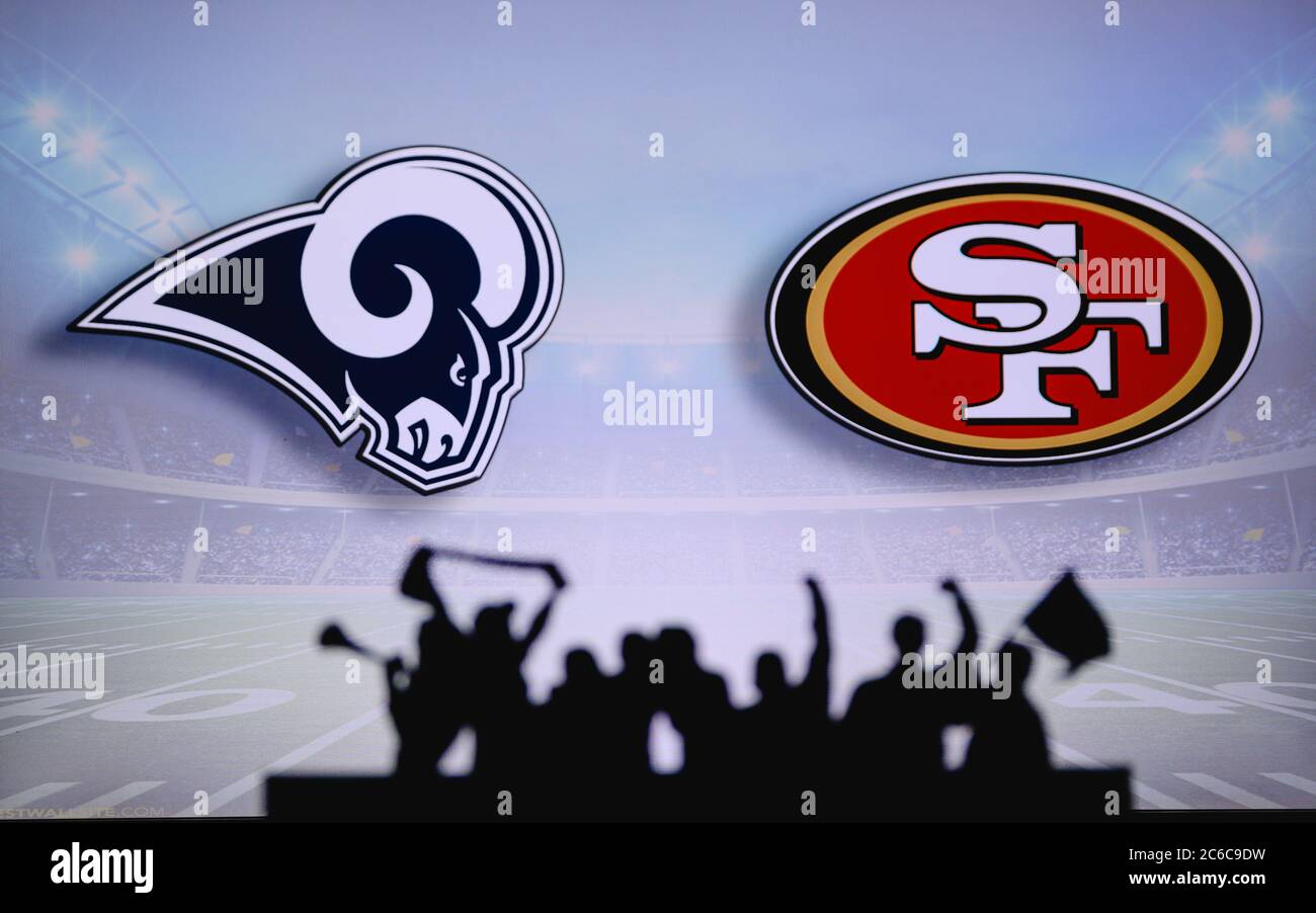 L a rams vs s f 49ers hi-res stock photography and images - Alamy