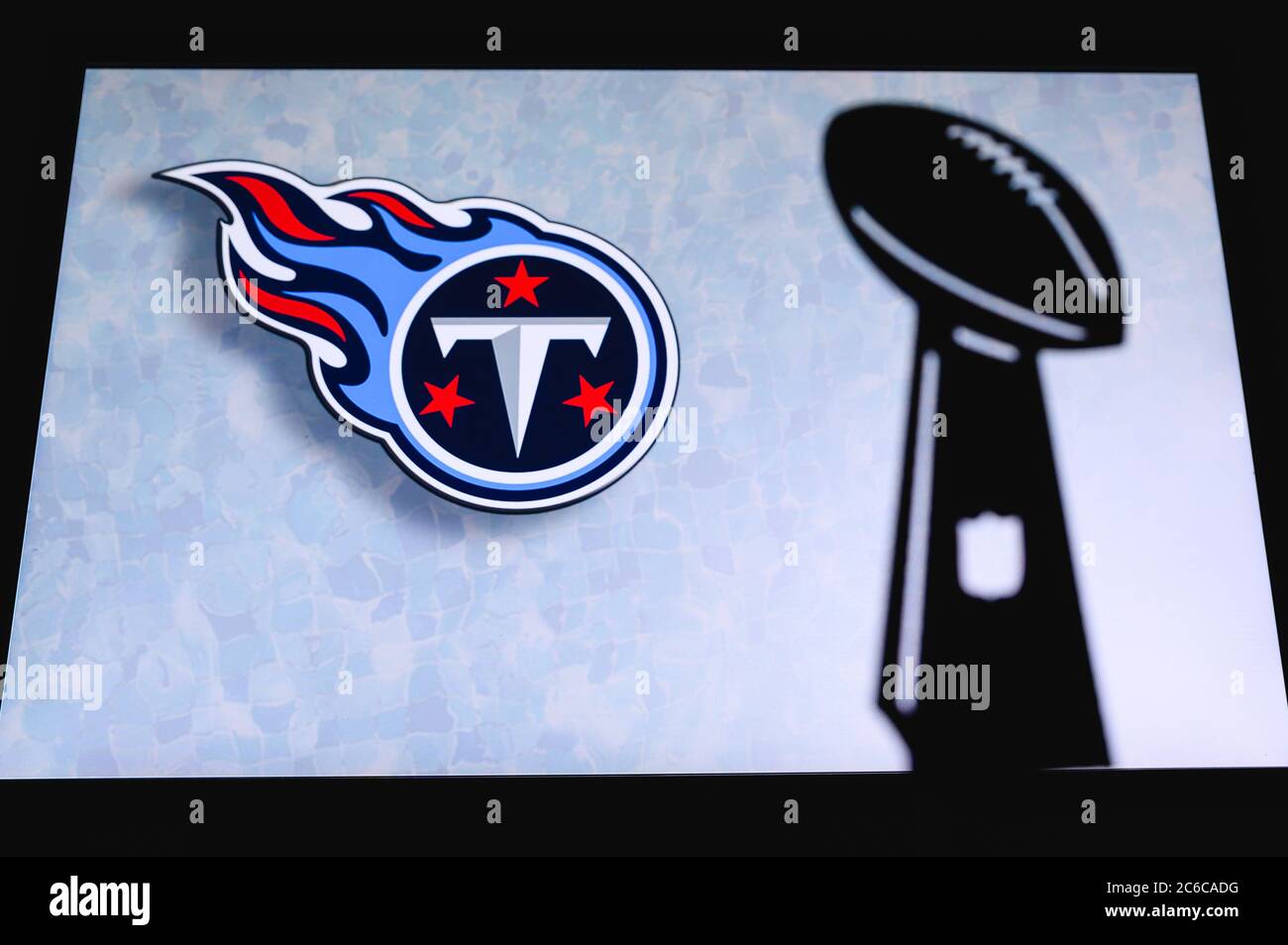 Tennessee Titans professional american football club, silhouette
