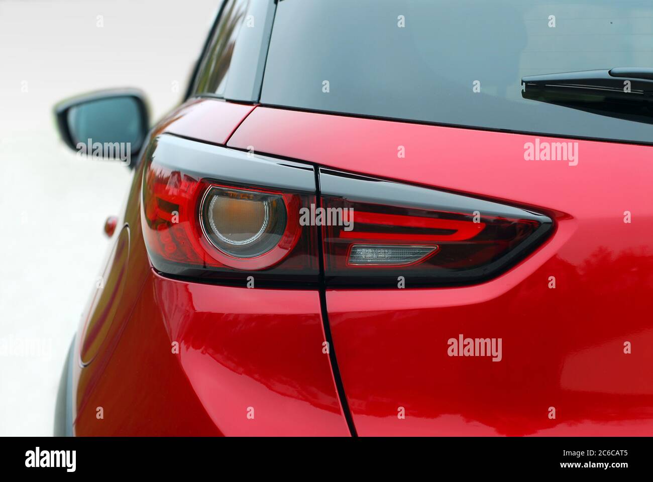 Rear car light Stock Photo - Alamy