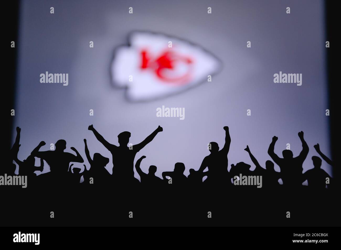 Arrowhead stadium kansas city hi-res stock photography and images - Alamy