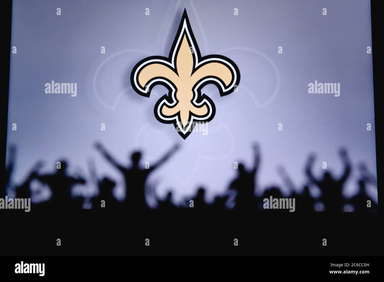 Saints fans hires stock photography and images Alamy