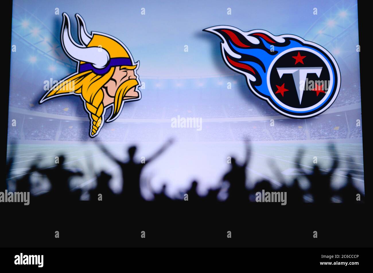 Vikings saints hi-res stock photography and images - Alamy