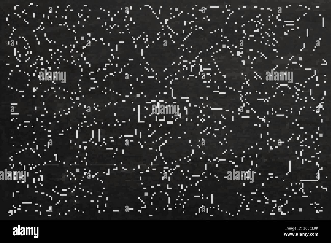 Chalkboard vector hand drawn Doodle cartoon set of objects Stock Vector