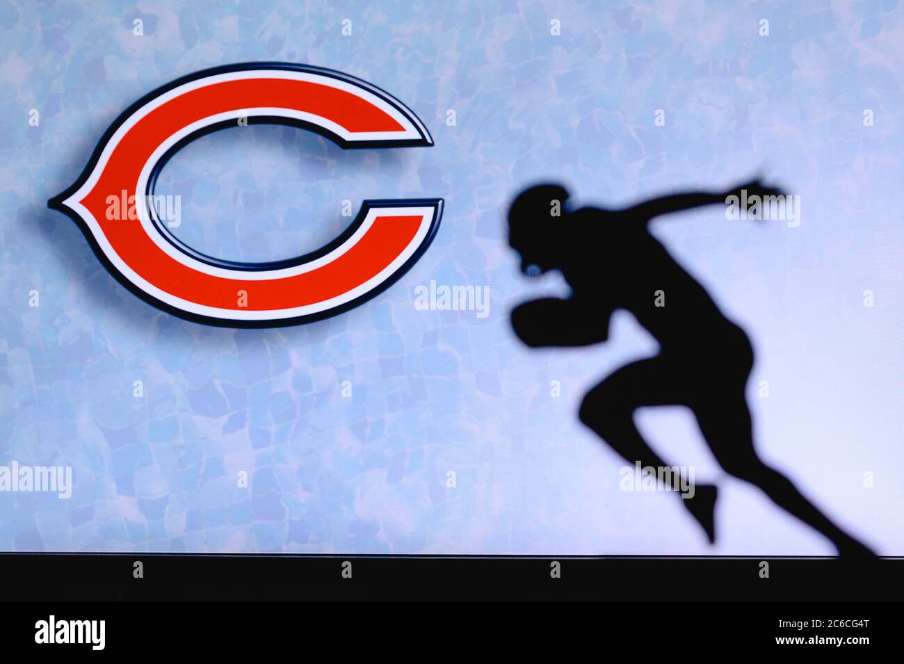 Chicago bears logo hi-res stock photography and images - Alamy