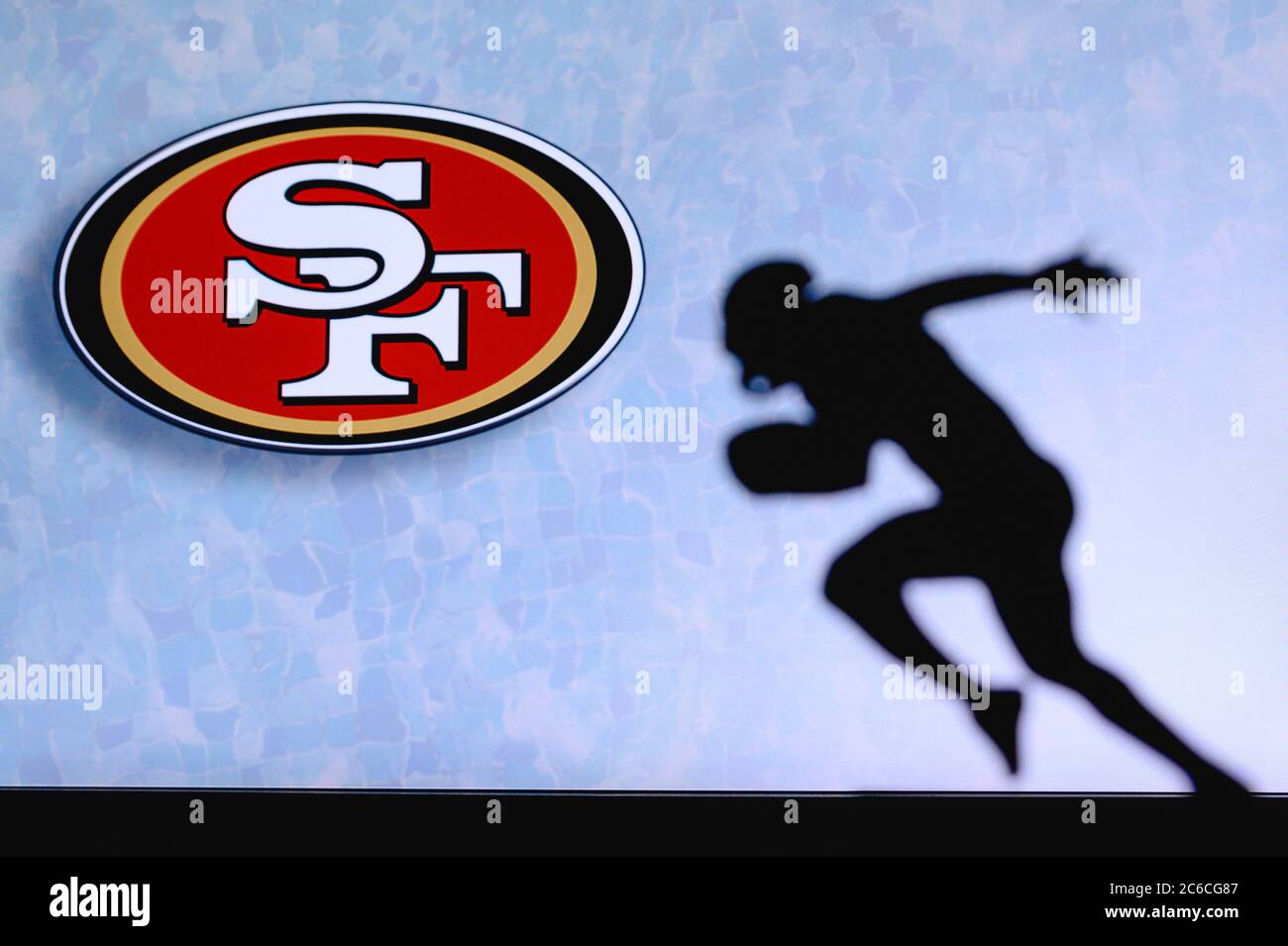 San francisco 49ers logo hi-res stock photography and images - Alamy