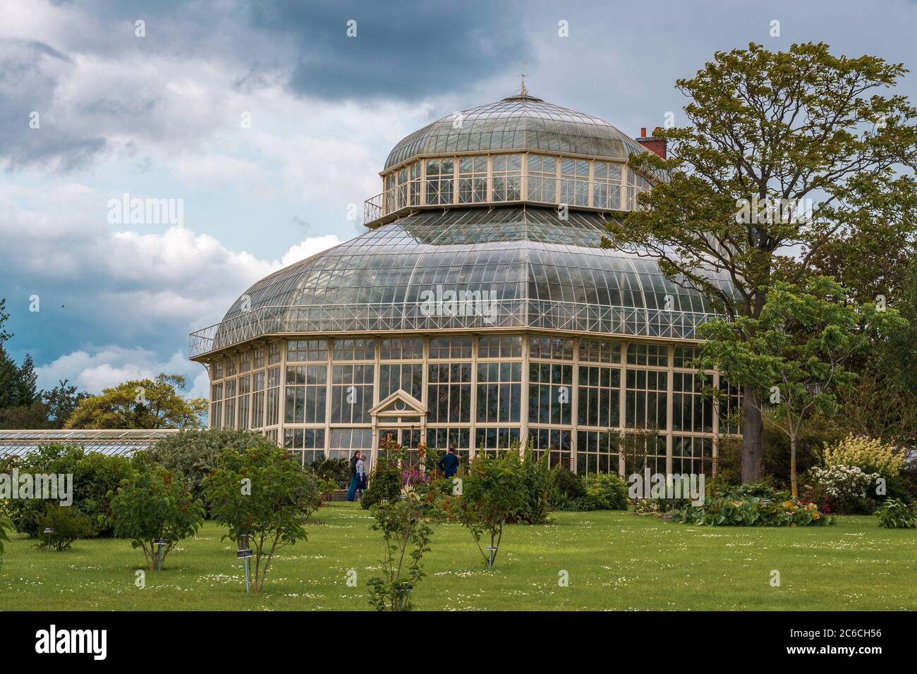 Dublin, Ireland - JUN 03 2019: Greenhouse in The National Botanic Garden in Glasnevin, Dublin, Ireland Stock Photo