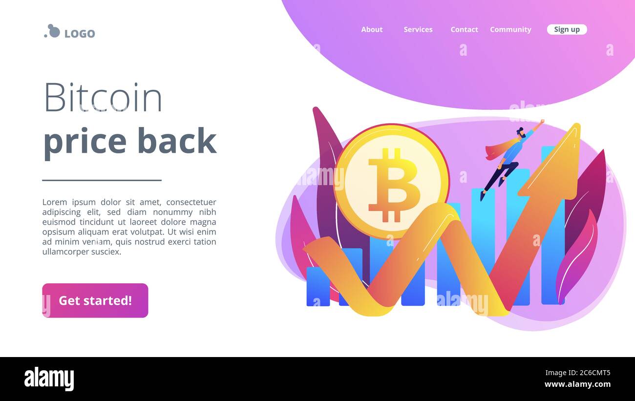 Cryptocurrency makes comeback concept vector illustration Stock Vector  Image & Art - Alamy