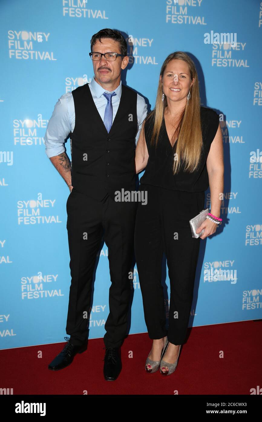 Actor Matt Nable (cast) arrives on the red carpet for the world