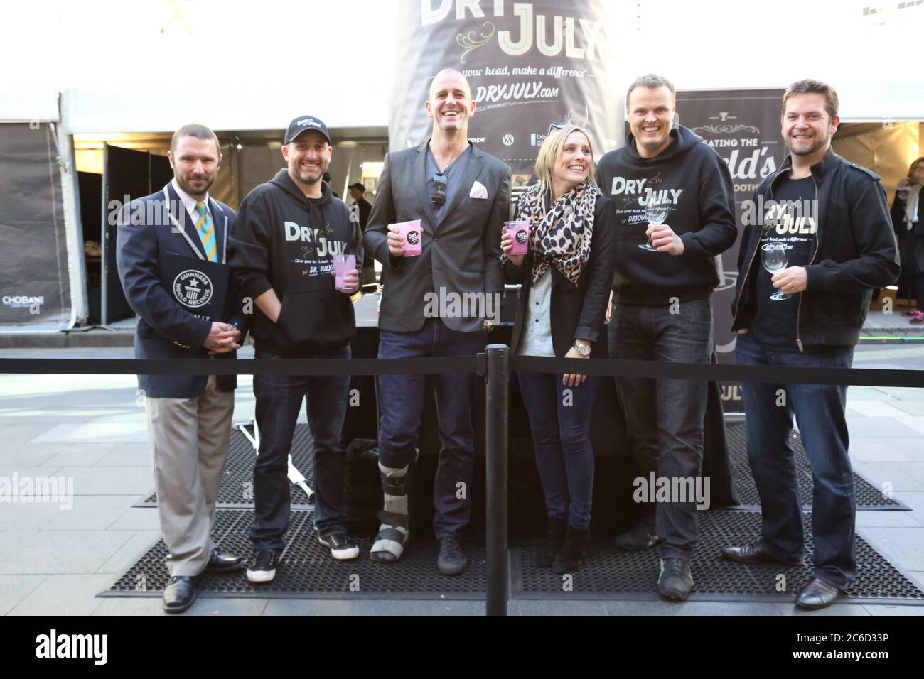 Christopher Sheedy L-R: Chris Sheedy from Guinness World Records, Phil Grove (Co-founder ...