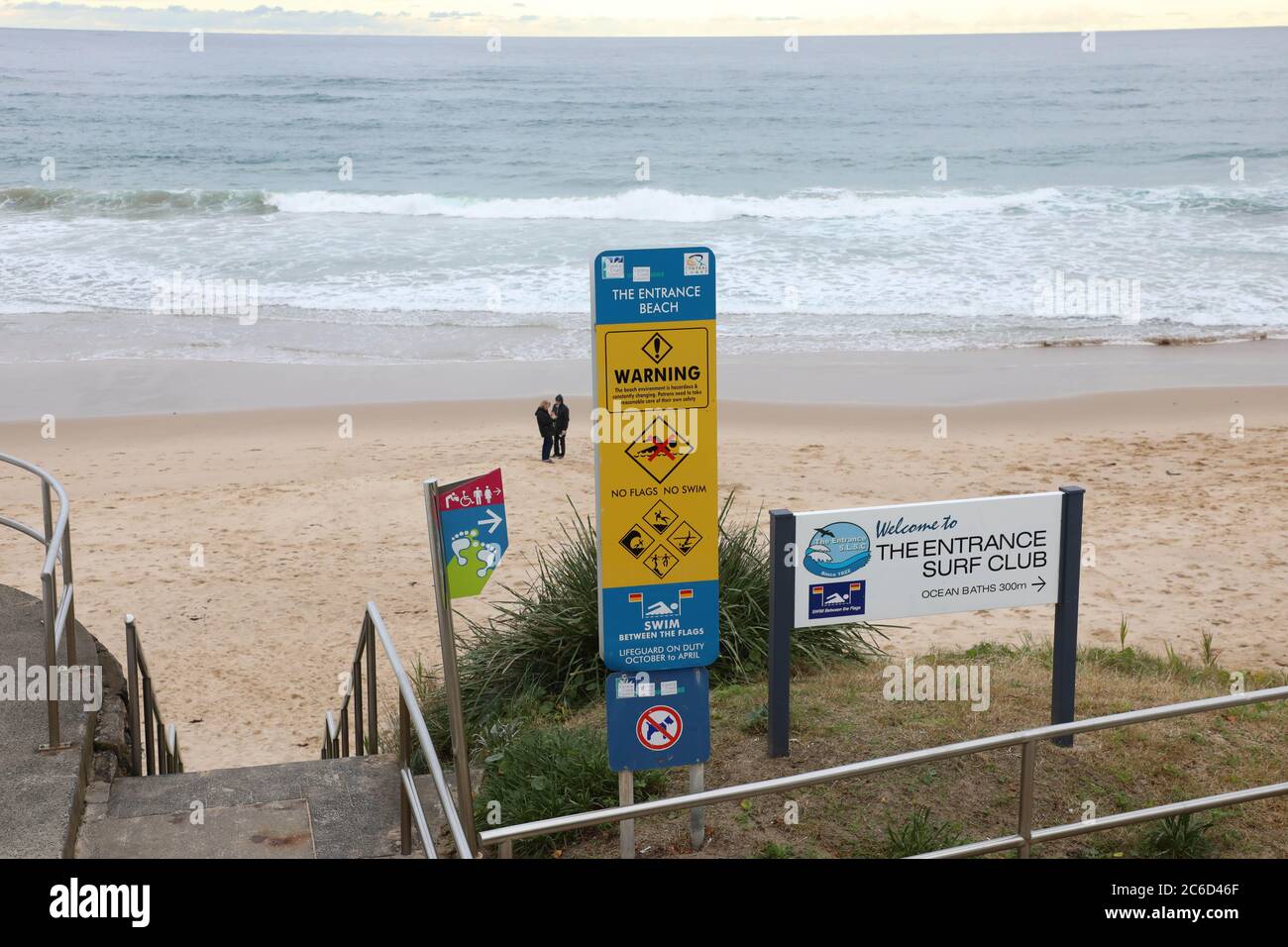 The Entrance Beach, The Entrance, Central Coast, NSW, Australia Stock ...