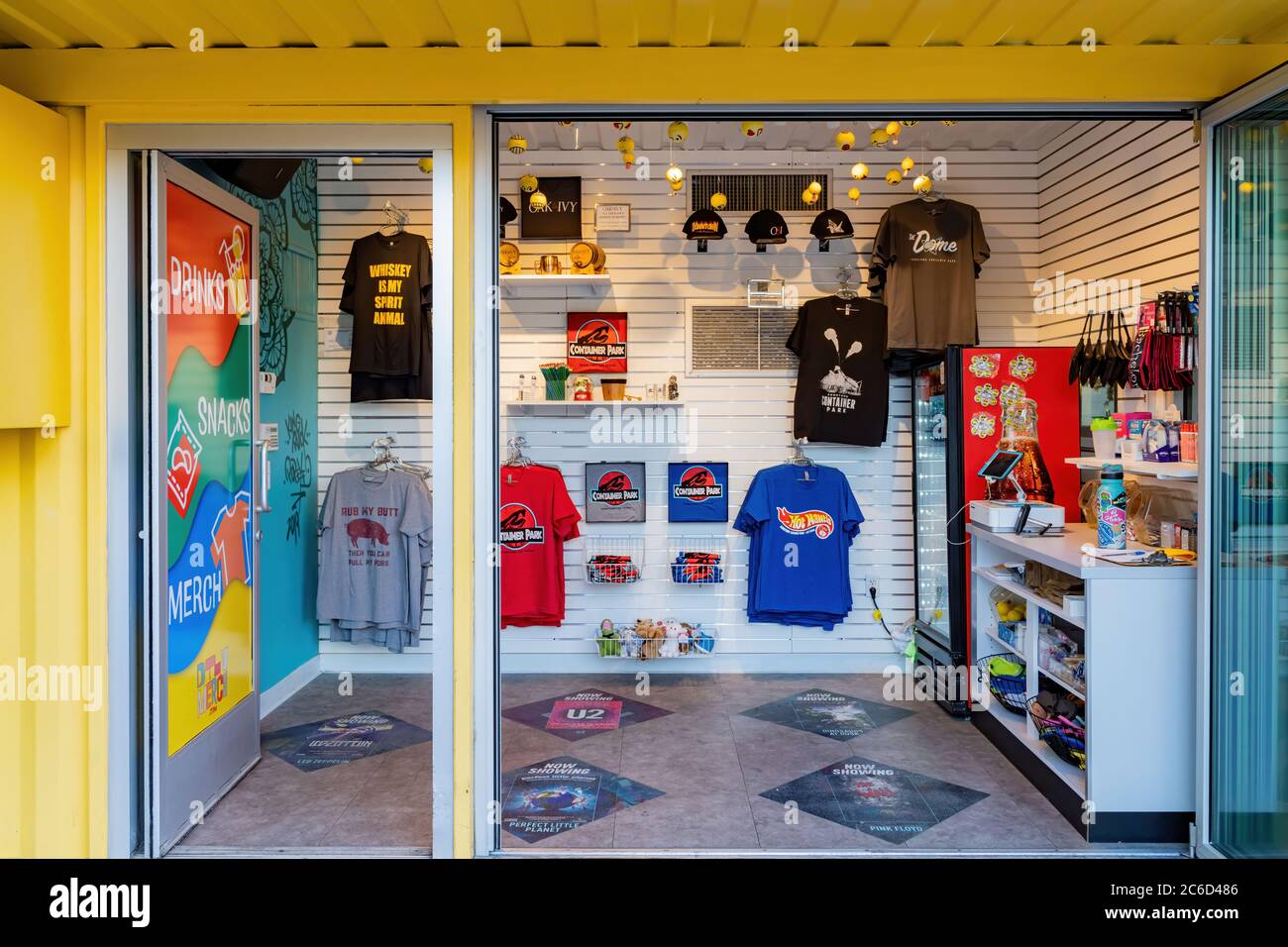 Las Vegas, JUN 23, 2020 Store selling cute clothes at Downtown