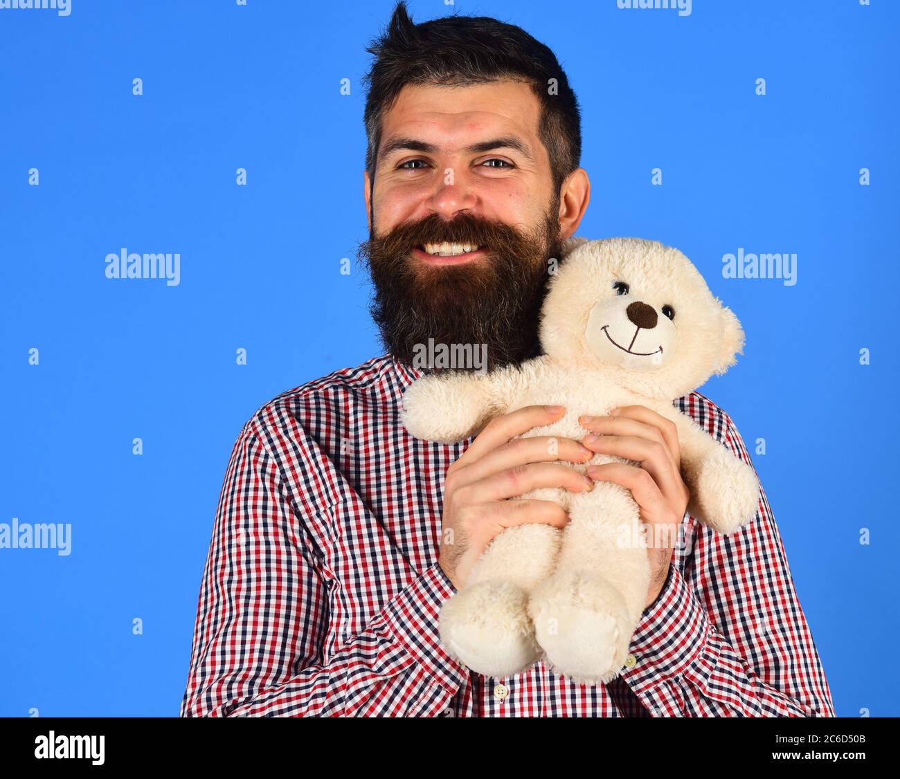 teddy bear with a beard