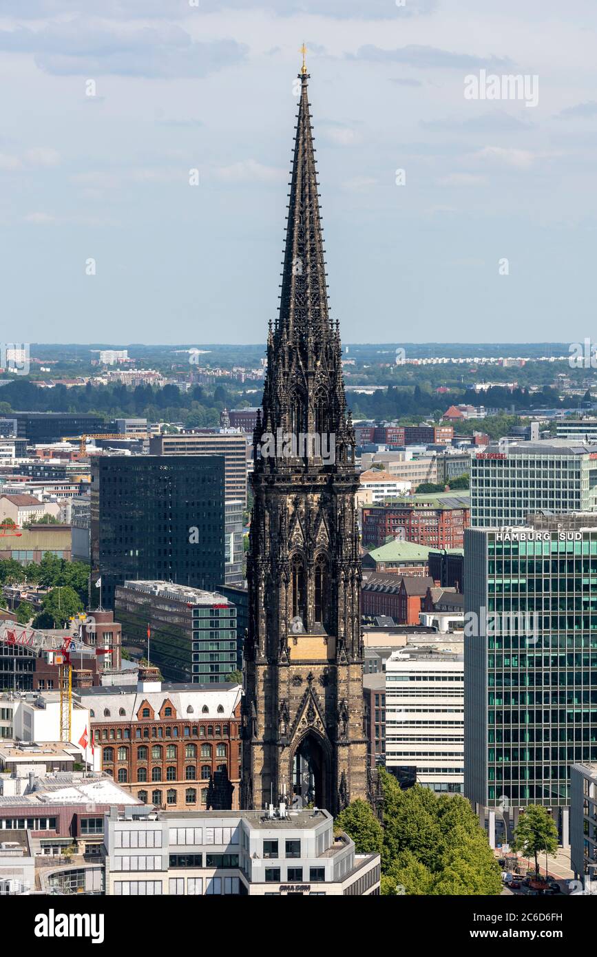 Hamburg, Ehemalige Hauptkirche St. Nikolai, heute