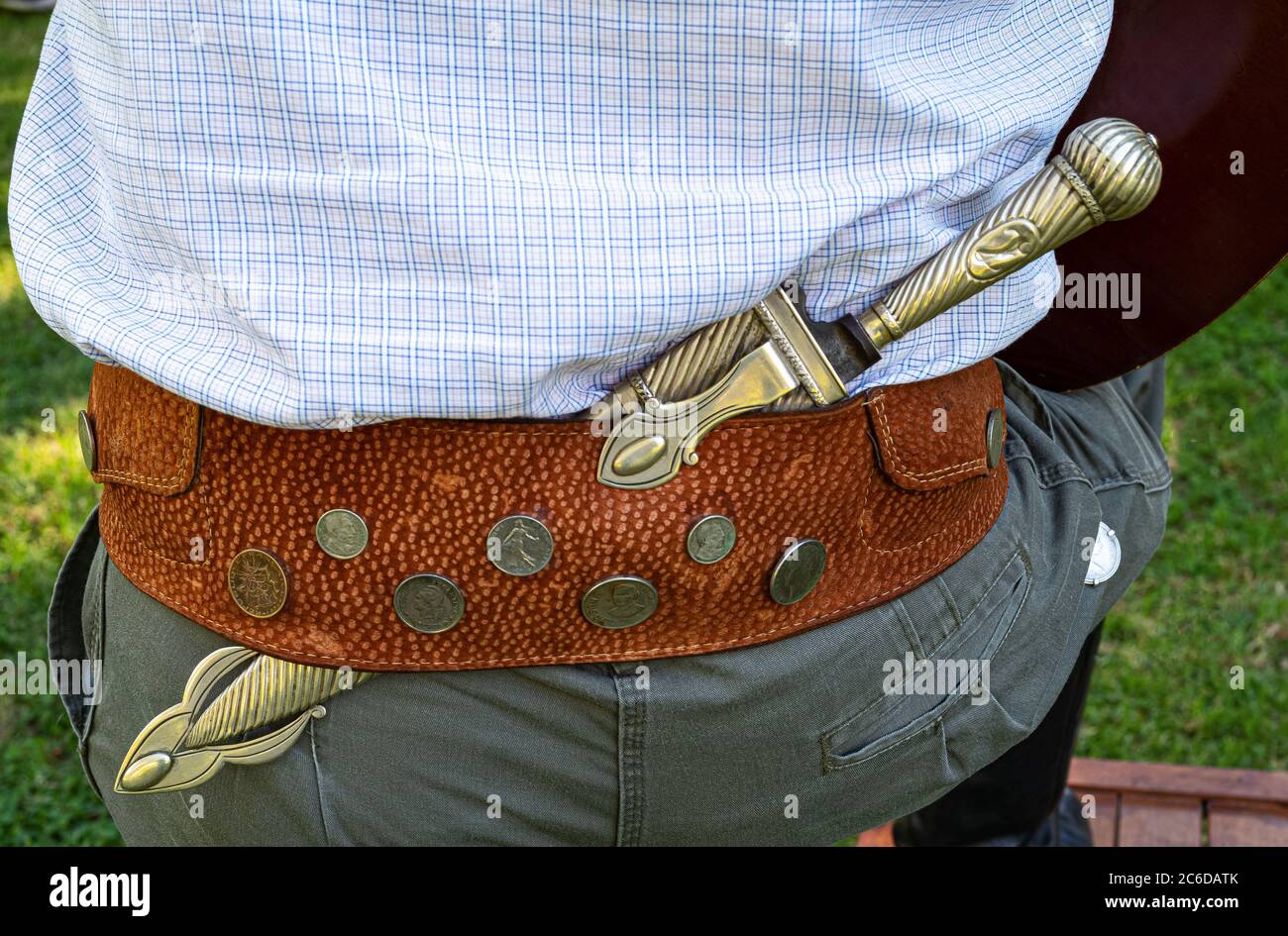 Argentinian gaucho belt hi-res stock photography and images - Alamy