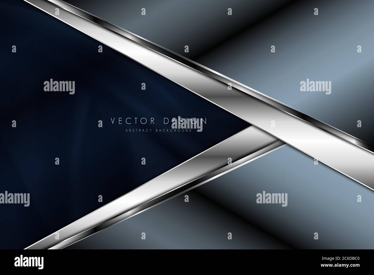 Metallic background luxury of blue modern design Stock Vector Image ...