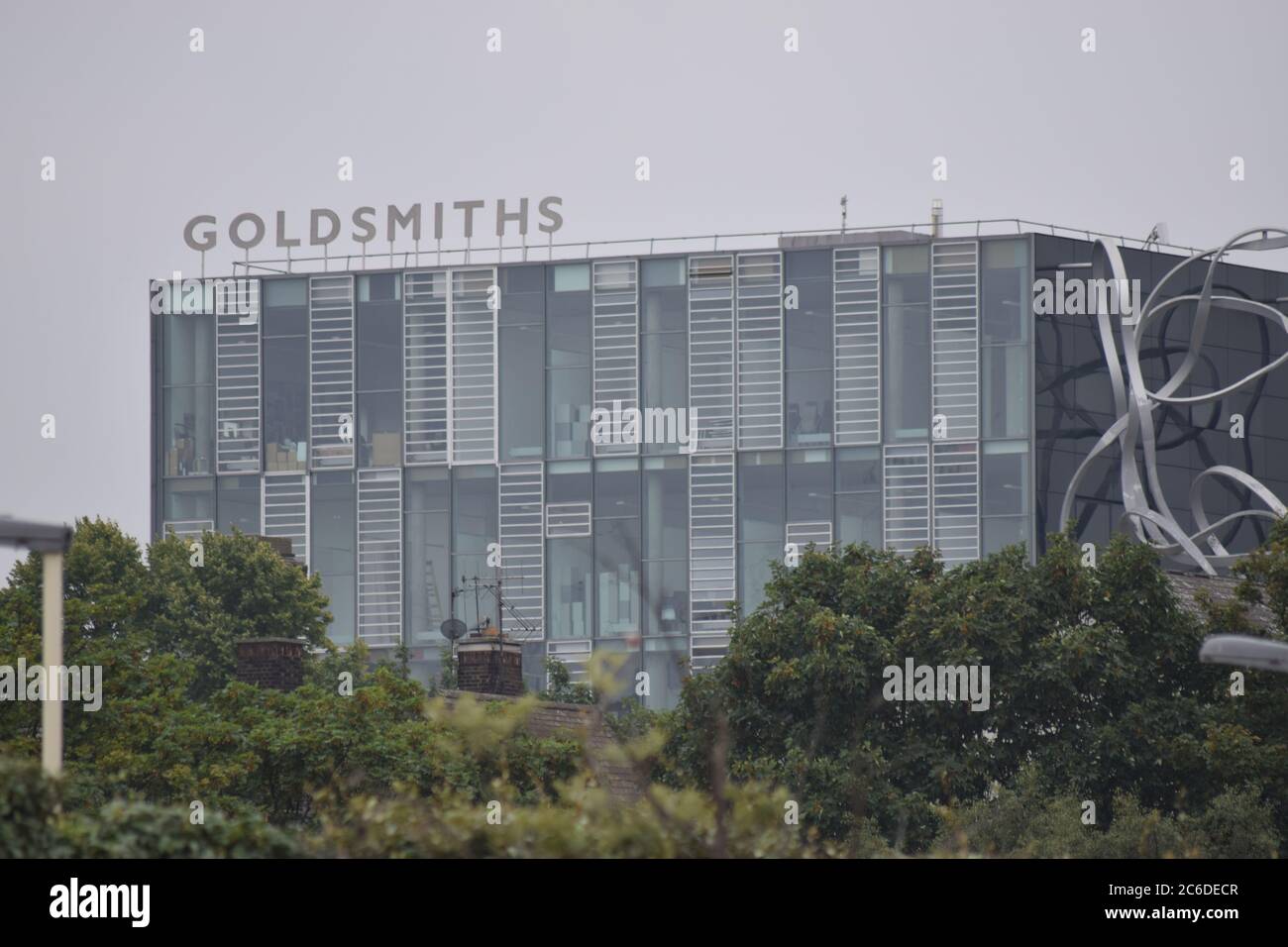 View of Goldsmiths, University of London, New Cross, London SE14 6NW Stock Photo