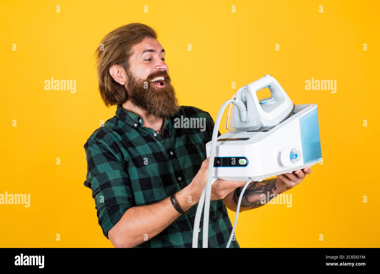 beard ironing machine