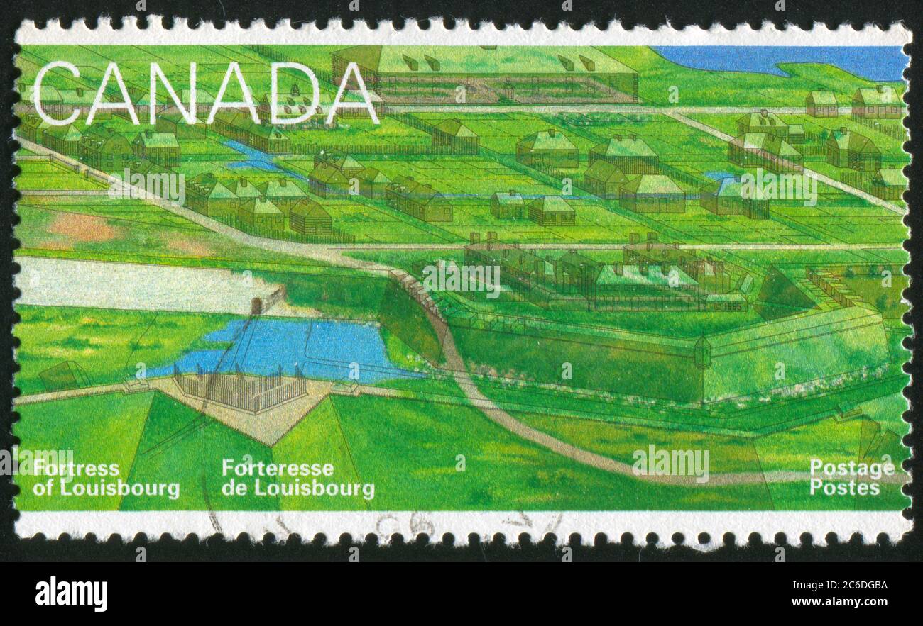 CANADA CIRCA 1995 stamp printed by Canada, shows Fortress of