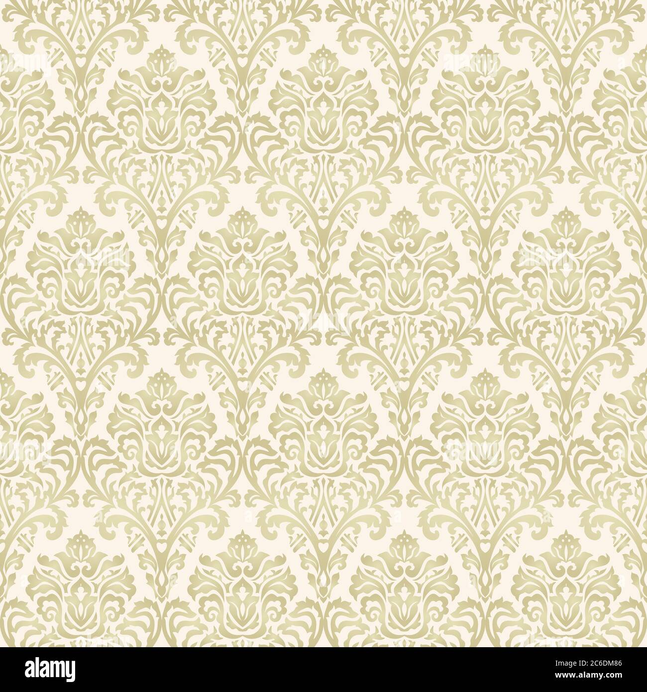 Seamless Victorian pattern. Hand drawn floral background. Vintage Wallpaper  in damask style. Islam, Arabic, Indian, Ottoman motif. Vector illustration  Stock Vector Image & Art - Alamy