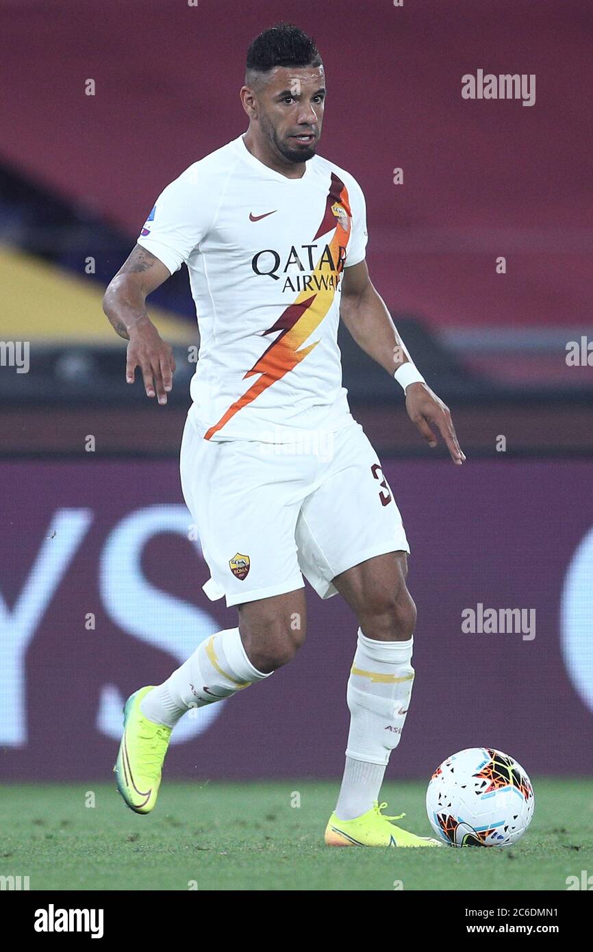 Rome Italy 08th July Bruno Perez Of As Roma During The Serie A Match Between Roma And Parma Calcio 1913 At Stadio Olimpico Rome Italy On 8 July Photo By