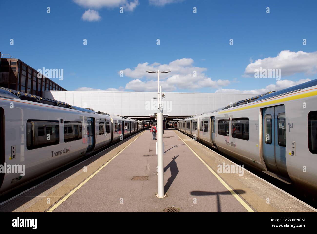 Thameslink train at Gatwick Airport Stock Photo - Alamy