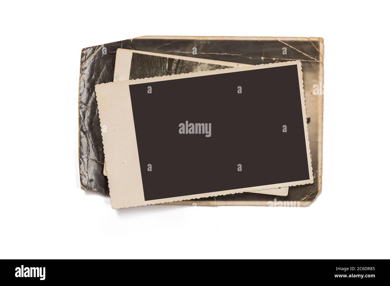 Old photo frame. Vintage paper. Retro card Stock Photo Alamy