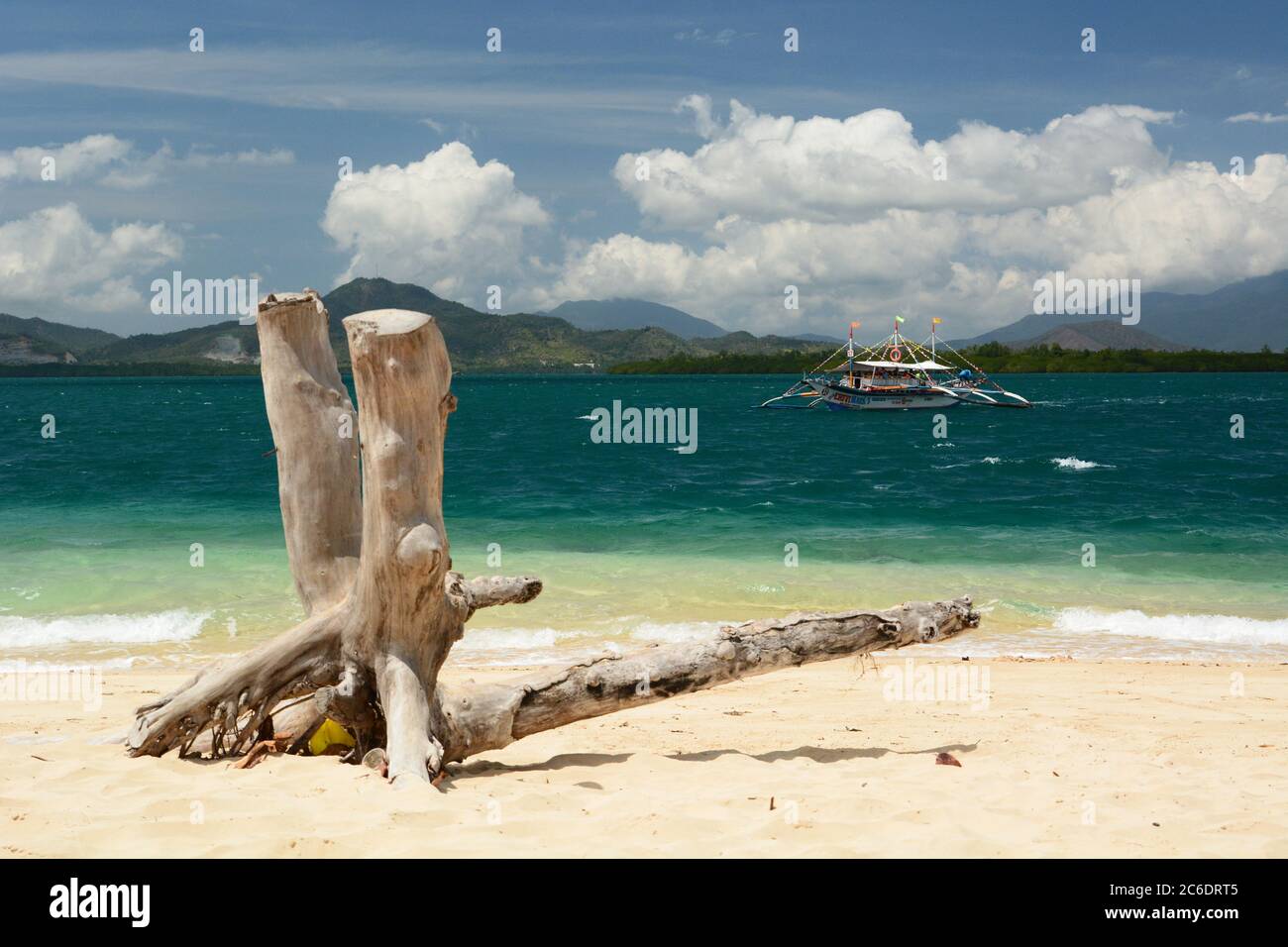 Cowrie island. Honda Bay. Puerto princesa. Palawan. Philippines Stock