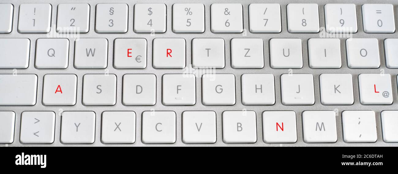 computer keyboard, e-learning, online education, lesson, studying Stock ...