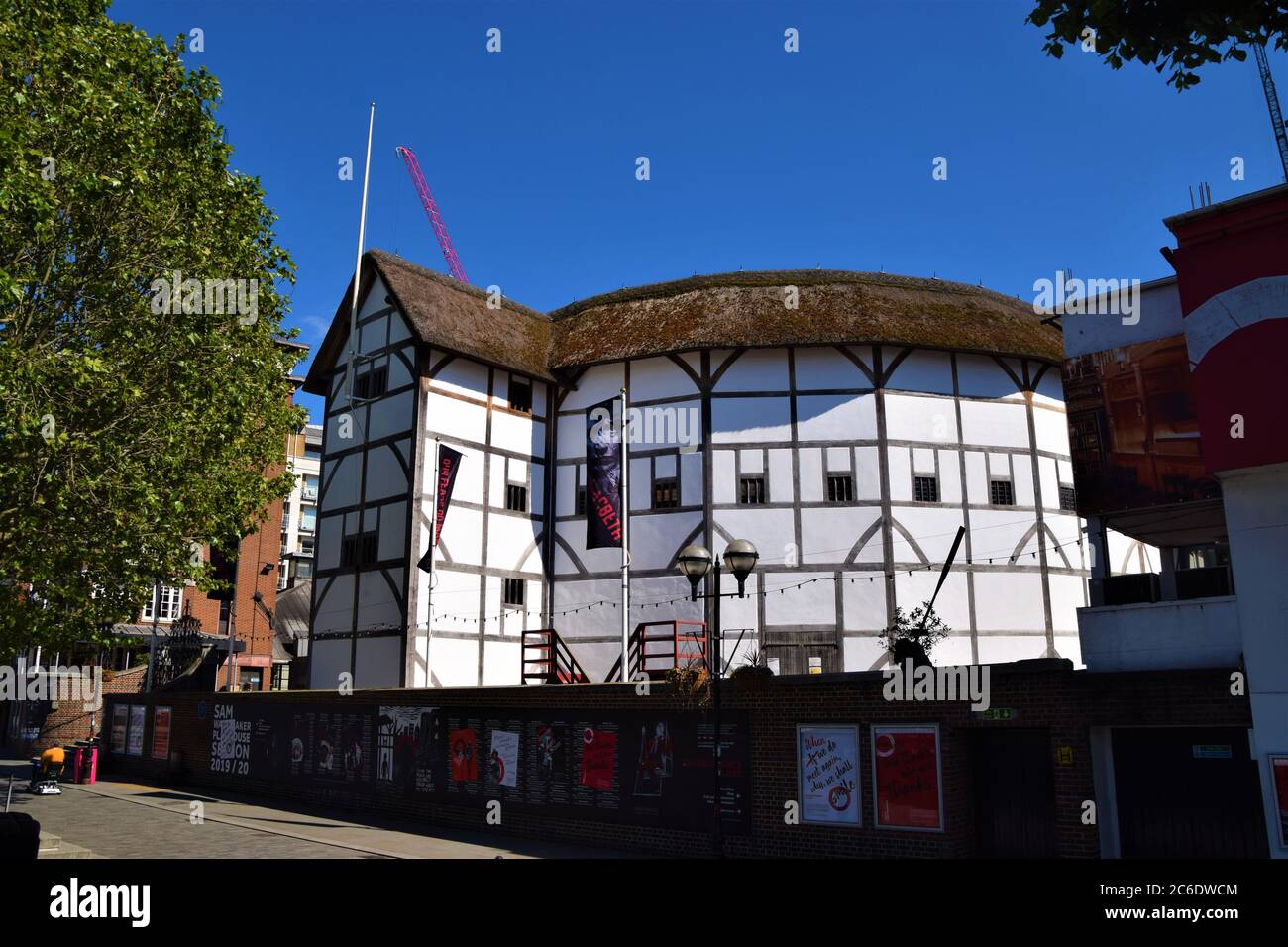 Shakespeare's Globe Theatre, London, United Kingdom Stock Photo