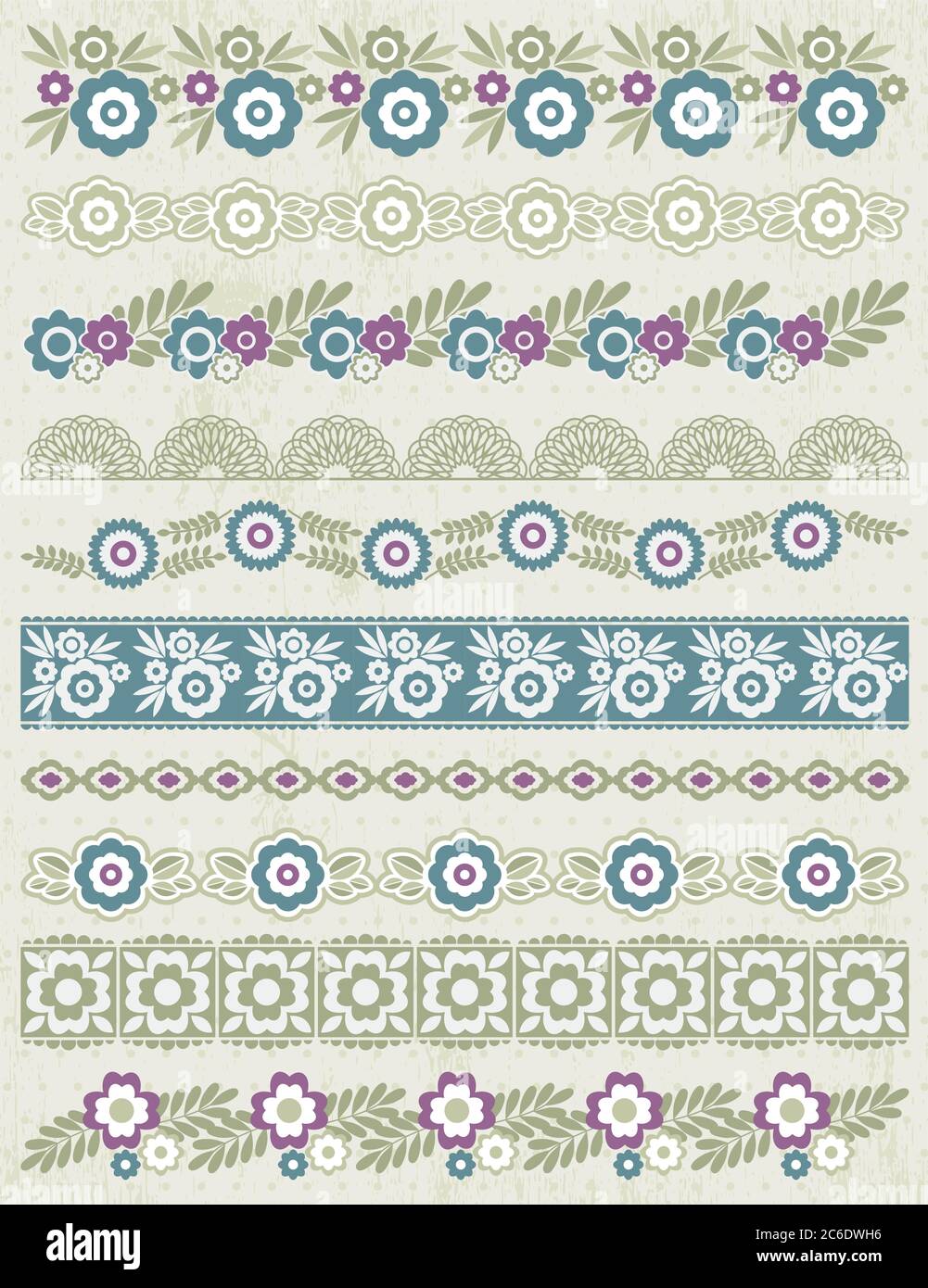 Lace border vector vectors hi-res stock photography and images - Alamy