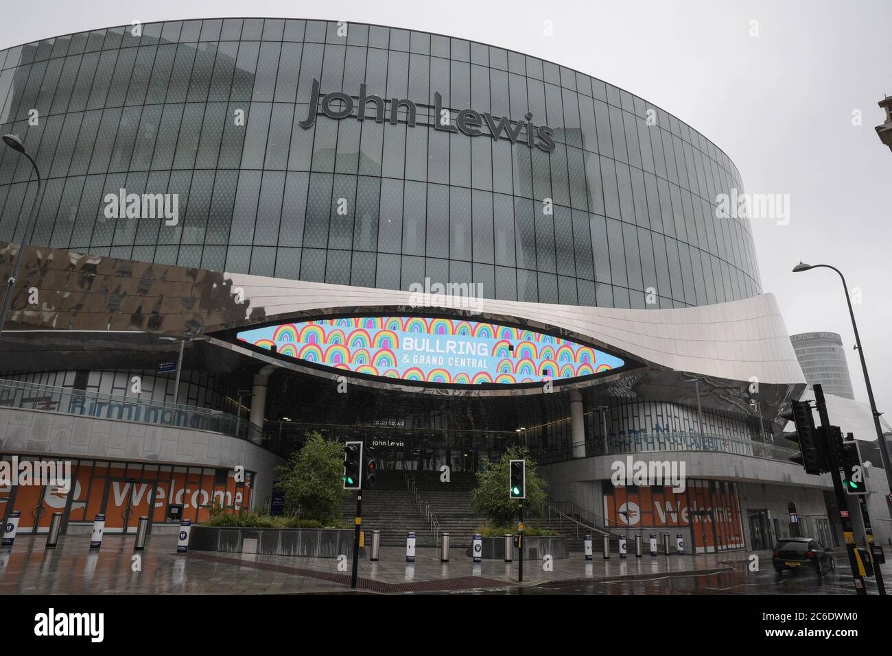 Birmingham, West Midlands, July 9th 2020. John Lewis have announced 8