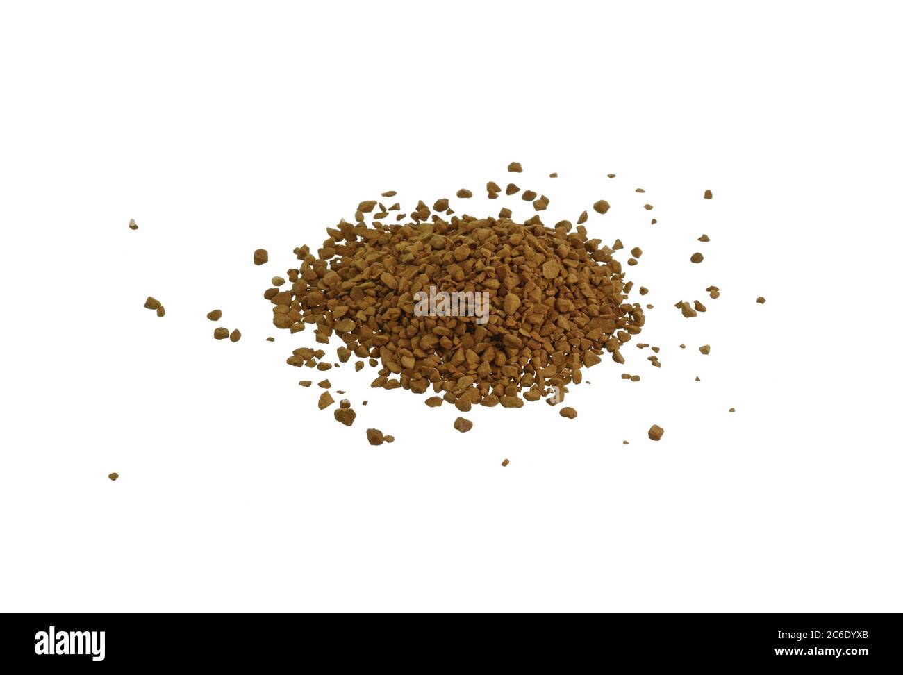 Instant Coffee powder isolated on white background Stock Photo Alamy