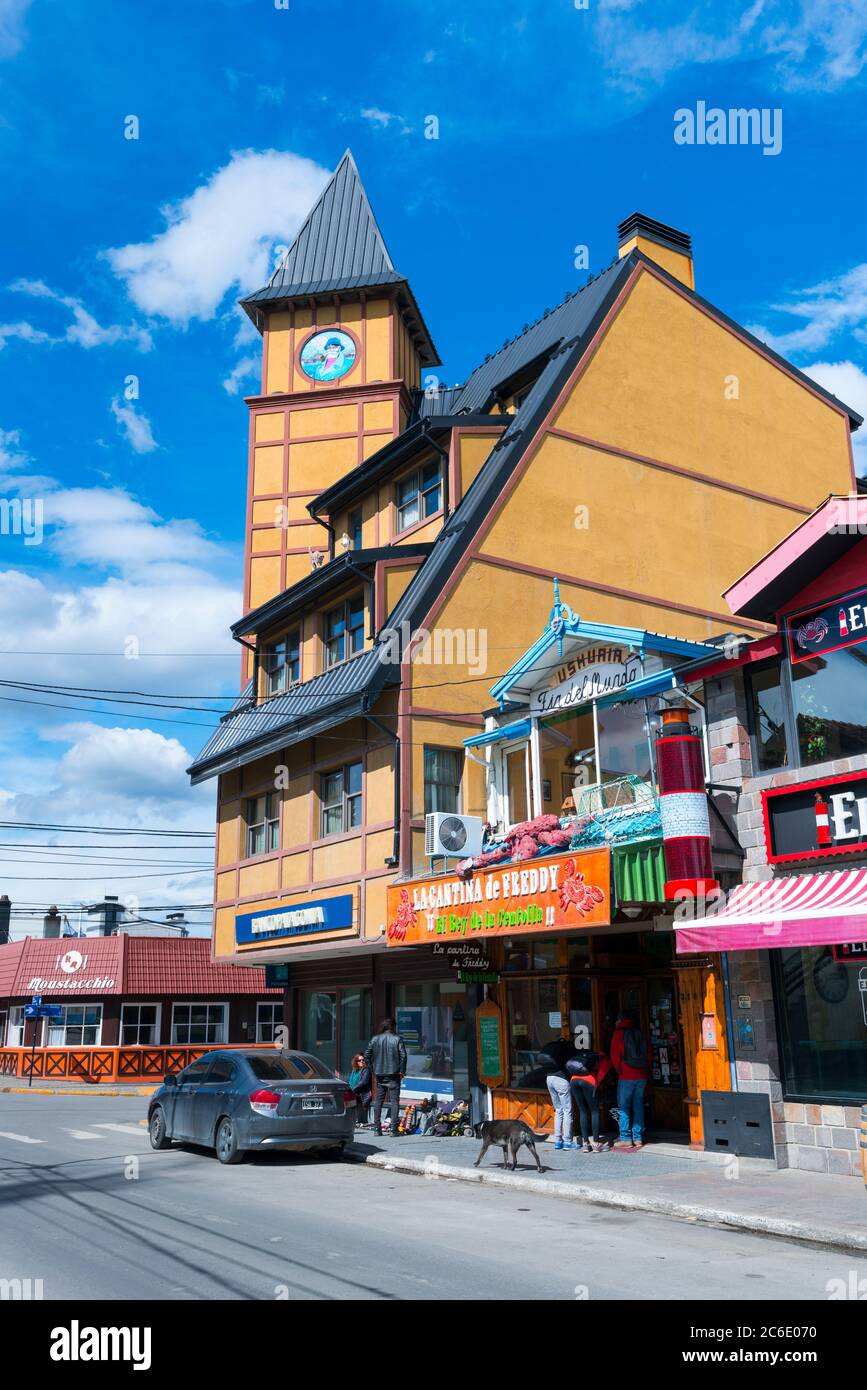 Ushuaia city, Tierra del Fuego archipelago, Argentina, South America