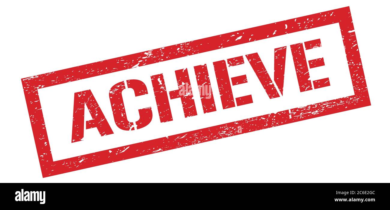 Achieve stamp hi-res stock photography and images - Alamy