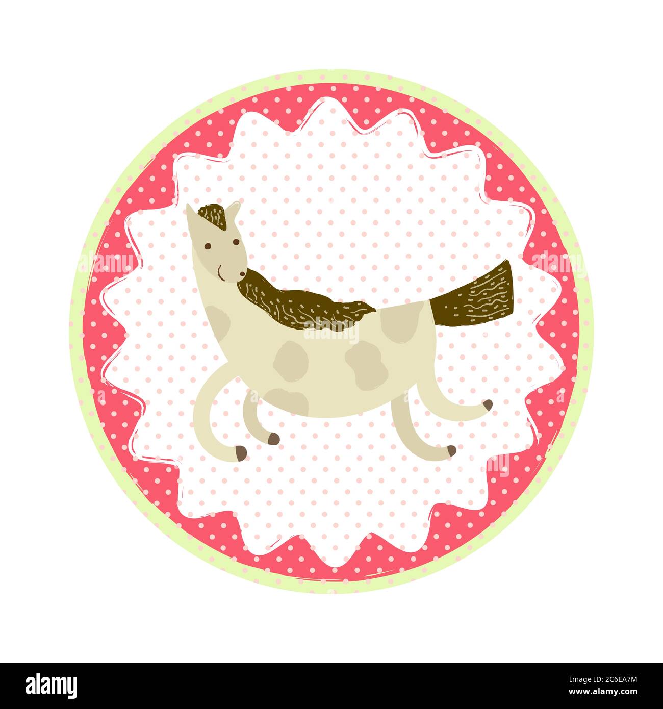 Horse badge emblem Stock Vector Image & Art - Alamy