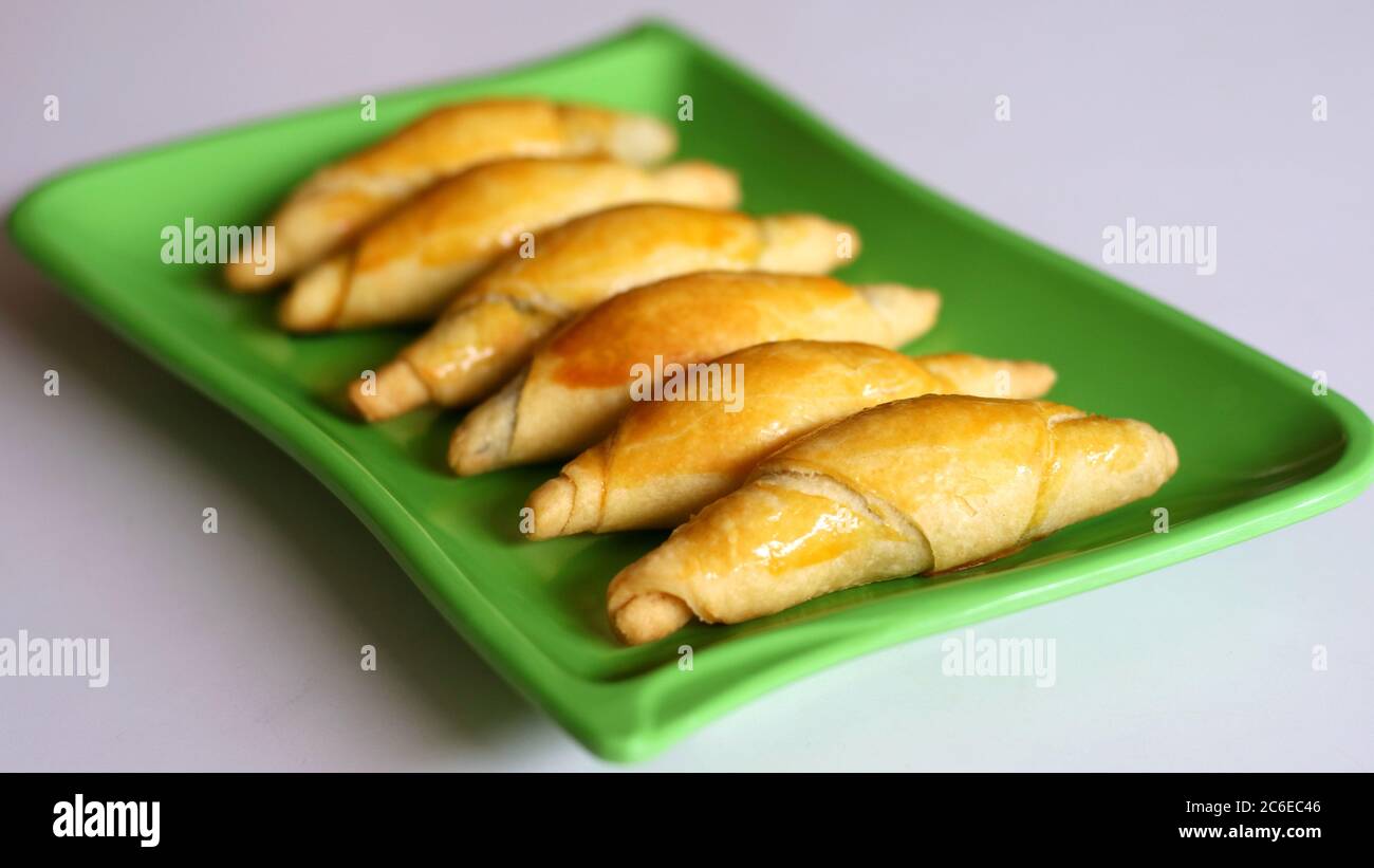 Kue Tanduk (literally means horn cake). One of Semarang signature snack